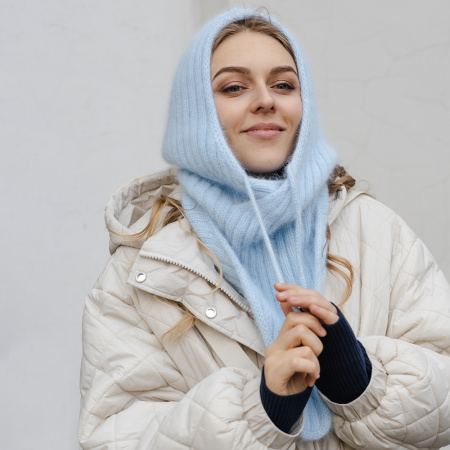 Описание вязания #Капор_Russian_woman