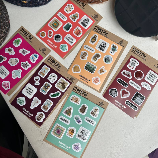 Набор стикеров by WoolDom