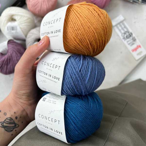 Пряжа Katia Cotton in Love