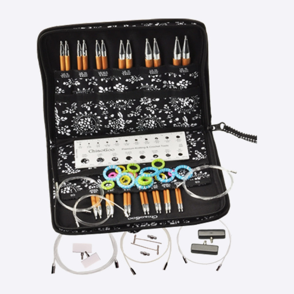 Набор бамбуковых спиц ChiaoGoo Complete 2500-С, 13 см