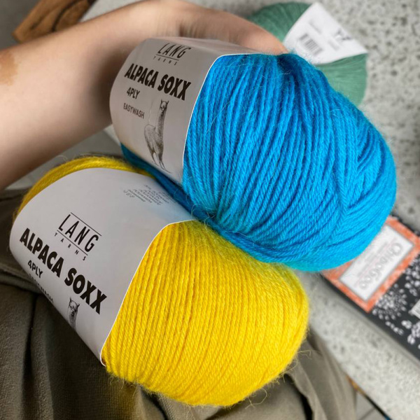 Пряжа Lang Alpaca Soxx 4-Fach/4-Ply