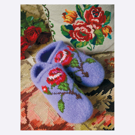 Книга Домашняя обувь. Вяжем и валяем. 30 интересных проектов Арне Нерйордет и Карлос Закрисон