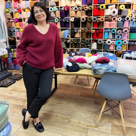 Описание вязания #Пушистое_тело