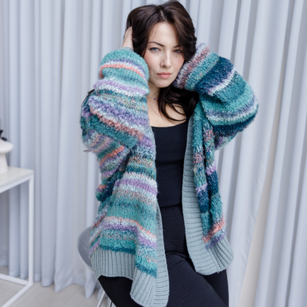 Описание вязание #Кардиган_Фанк