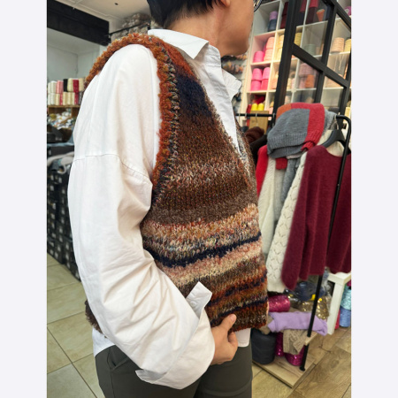 Описание вязания #Жилет_Каменда