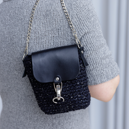 Описание вязания #Сумка_Миник