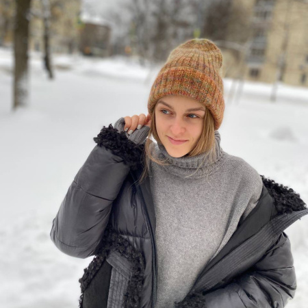 Описание вязания #Сверкающее_эскимо