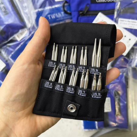 Набор спиц СhiaoGoo Twist 7230-S, 5 и 8 см