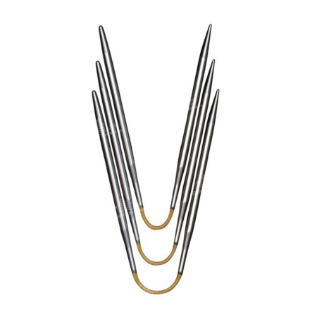 Спицы чулочные гибкие 21 см Addi CraSy Trio Short ,160-2