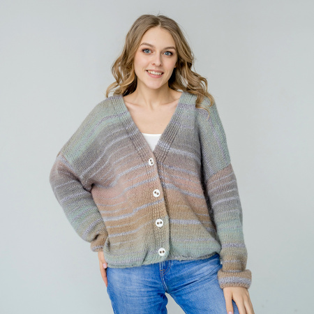 Описание вязания #Бомбер_года