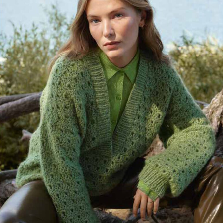 Журнал Lana Grossa: Hakeln N. 07, Сдержанный шик, AW 2024/25