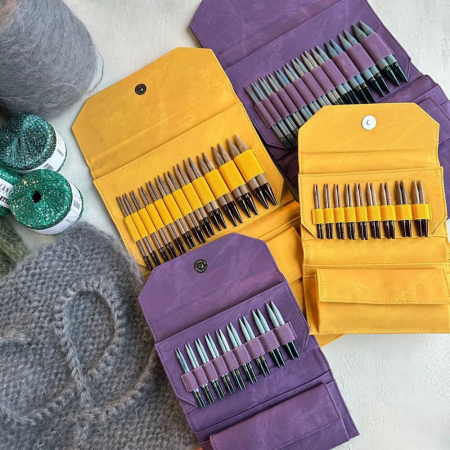 Набор спиц 9 пар 7 см LYKKE Indigo Violet
