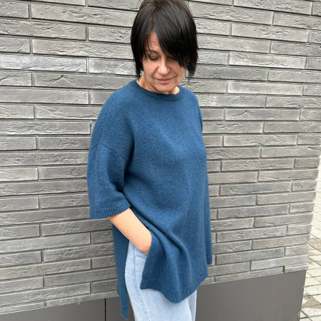 Описание вязания #Футболка_Тотемная