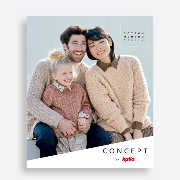 Журнал Katia COTTON-MERINO FAMILY 1