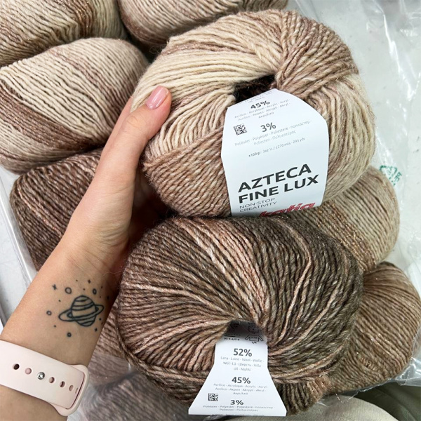 Пряжа Katia Azteca Fine Lux