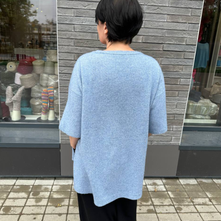 Описание вязания #Футболка_Тотемная