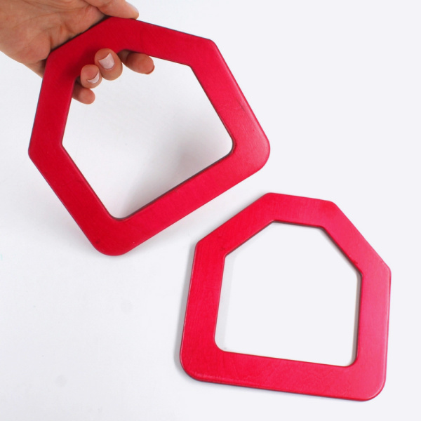 Дизайнерские ручки из дерева, Домик