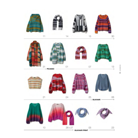 Журнал Lana Grossa: Lookbook N.17, Тихая грация, AW 2024/25