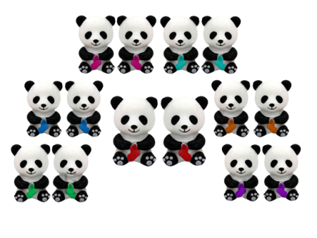 Наконечники в форме Панды HiyaHiya для спиц