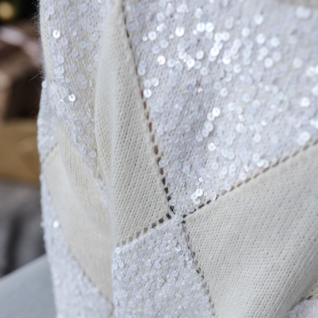 Описание вязания #Джемпер_ромбы_Кучинелли