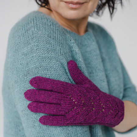 Описание вязания #Перчатки_яковые