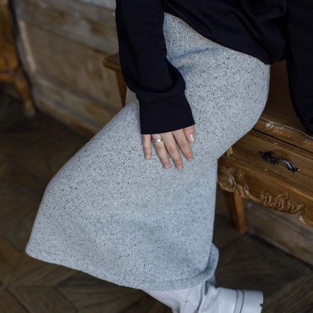 Описание вязания #Юбка_карандаш