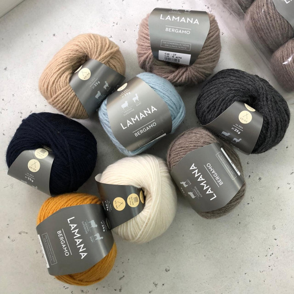 Пряжа Lamana Bergamo