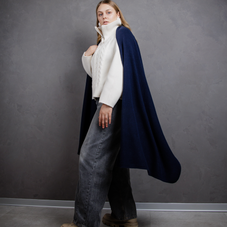 Кашемировый палантин by WoolDom, Ночной экспресс