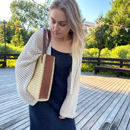 Описание вязания #Сарафан_Алёны