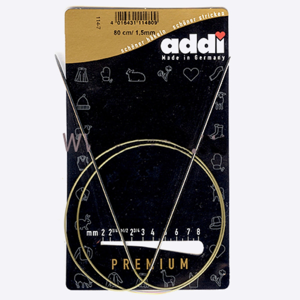 Спицы круговые Addi Classic, 114-7