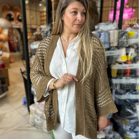 Описание вязания #Кардиган_Зараза