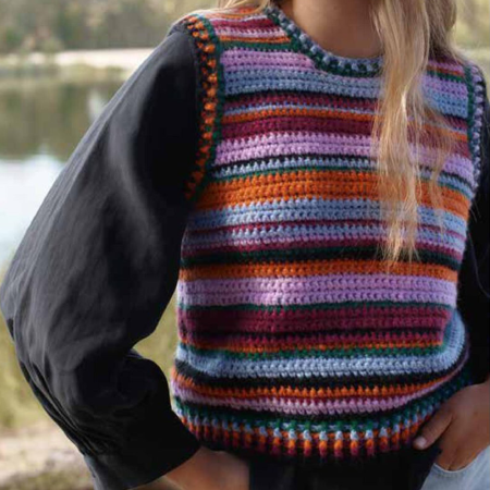 Журнал Lana Grossa: Hakeln N. 07, Сдержанный шик, AW 2024/25