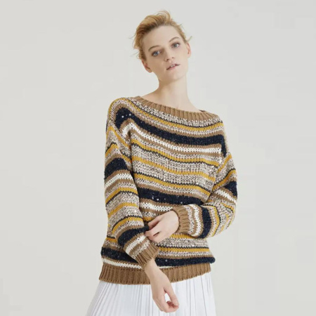 Описание вязания #Кучинелли_рукав