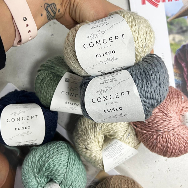 Пряжа Katia Eliseo