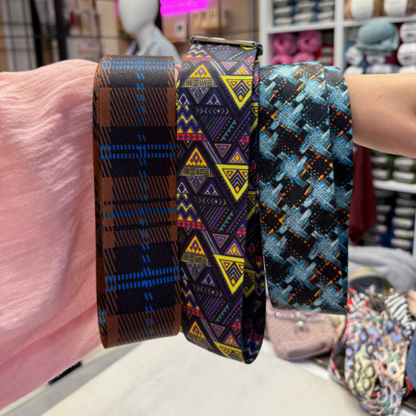 Гитарный ремень для сумок с принтом