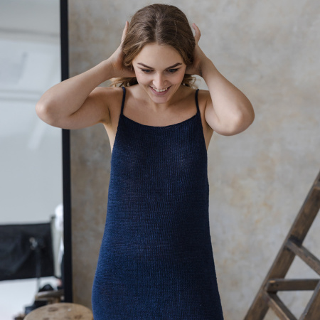 Описание вязания #Сарафан_Алёны