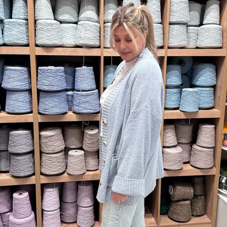 Описание вязания #Кардиган_Сверчок_в_кармане