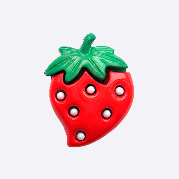 Пуговица Union Knopf by Prym "Клубника" 