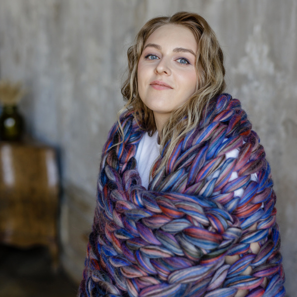 Пряжа для пледов