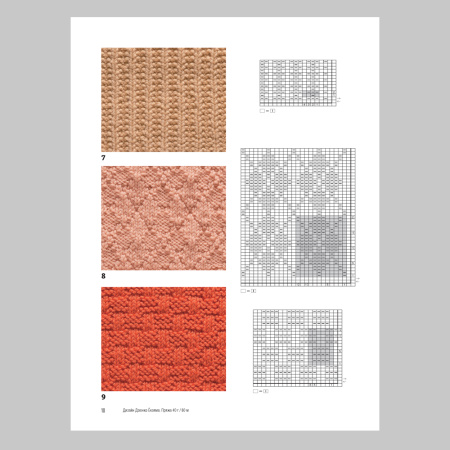 Книга Японские узоры для вязания спицами. 125 мотивов-125 технических приемов Имаидзуми Фумико