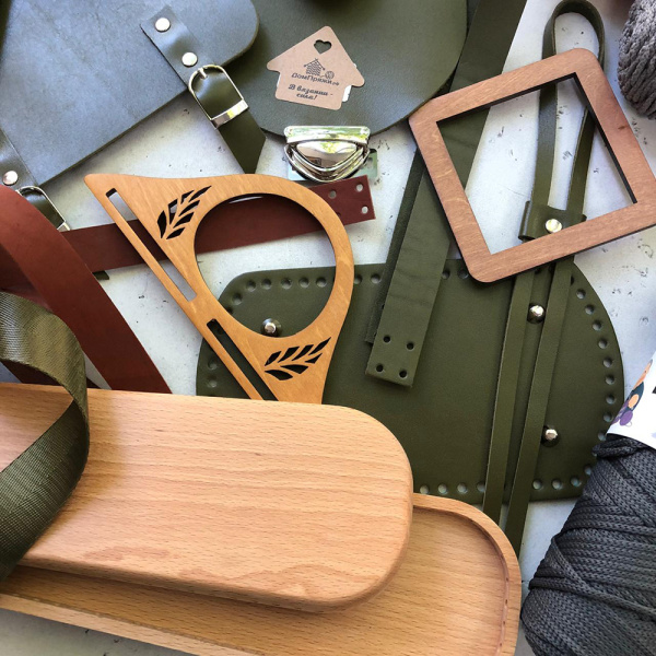 Дизайнерские ручки из дерева, Лавровый лист