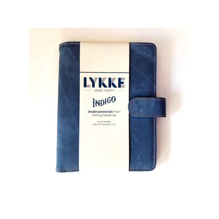 Набор чулочных спиц 15 см LYKKE Indigo
