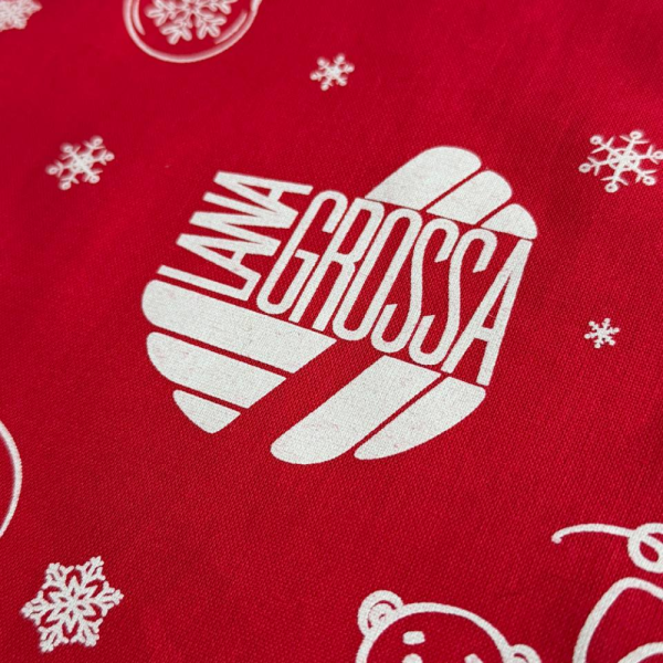 Пряжа Lana Grossa 6-ти нитка LUREX Meilenweit 6-PLY 150 Merino Christmas