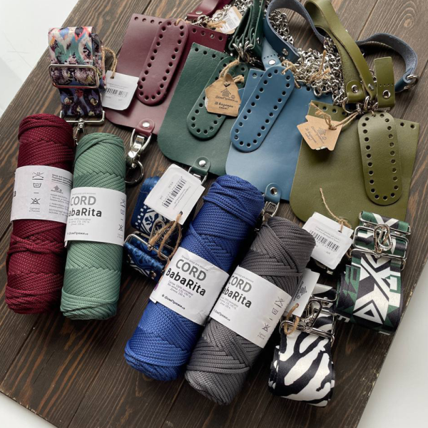Пряжа Полиэфирный шнур BabaRita