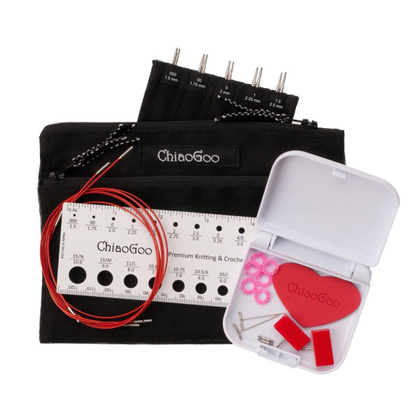 Набор спиц Chiaogoo Mini Twist Set 7500-M, 13 см