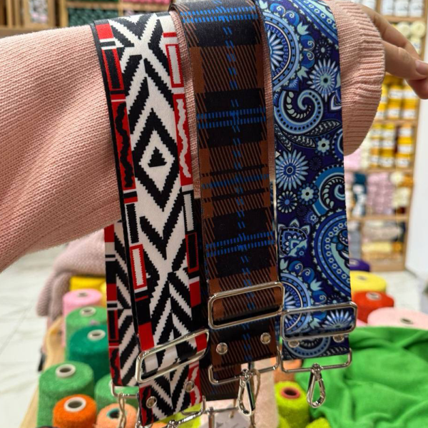 Гитарный ремень для сумок с принтом