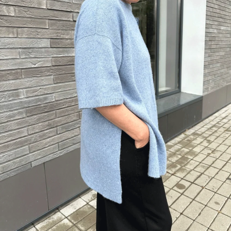 Описание вязания #Футболка_Тотемная