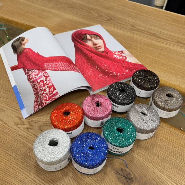 Пряжа Lang Paillettes пайетки