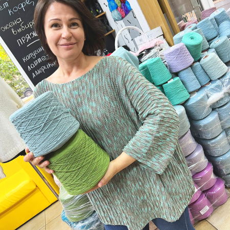 Описание вязания #Джемпер_распашонка