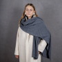 Кашемировый палантин by WoolDom, Галька